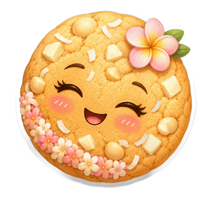Aloha Cookies mascot