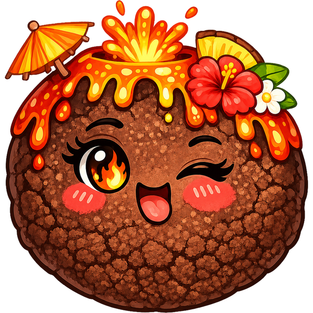 Lava Flow Cookies mascot